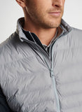 All Course Vest in Gale Grey by Peter Millar