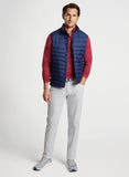 All Course Vest in Navy by Peter Millar