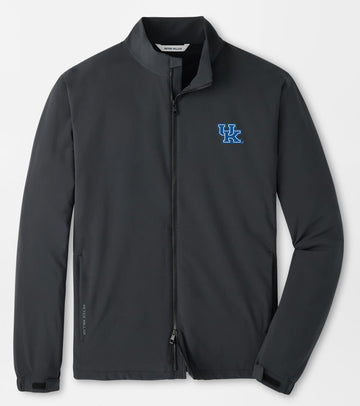 University of Kentucky Dunes Jacket in Black by Peter Millar