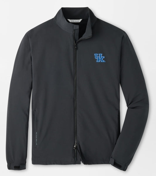 University of Kentucky Dunes Jacket in Black by Peter Millar
