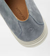 Excursionist Nubuck Venetian Loafer in Blue Pearl by Peter Millar