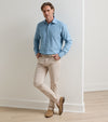 Madison Suede Penny Loafer in Dark Jute by Peter Millar