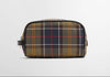 Tartan Washbag in Classic/Beacon by Barbour