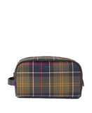 Tartan Washbag in Classic Tartan by Barbour