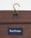Waxed Hanging Washbag in Olive/Beacon by Barbour
