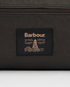 Waxed Washbag in Olive/Beacon by Barbour