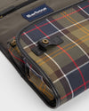 Tartan Hanging Washbag in Classic/Beacon by Barbour