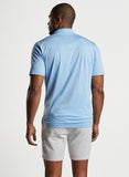 Pilot Mill Haynes Stripe Polo in Cottage Blue by Peter Millar