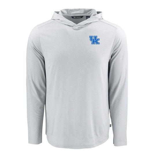 University of Kentucky Coastline Epic Comfort Hoodie in Concrete by Cutter & Buck