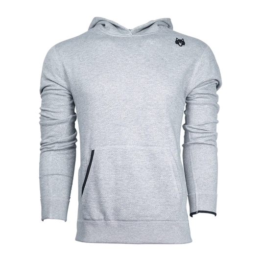 Bleeker Hoodie in Light Grey Heather by Greyson
