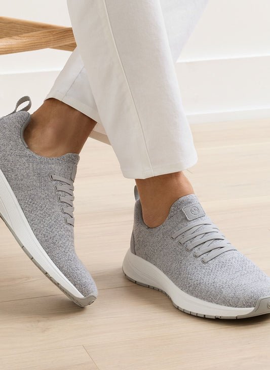 Odeon Sneaker in Gale Grey by Peter Millar