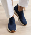 Odeon Sneaker in Navy by Peter Millar