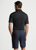 Solid Performance Jersey Polo in Black by Peter Millar