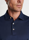 Solid Performance Jersey Polo in Navy by Peter Millar