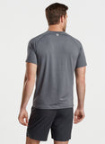 Aurora Performance T-Shirt in Iron by Peter Millar