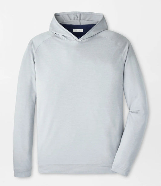 Pine Performance Hoodie in Gale Grey by Peter Millar