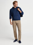 Lava Wash Hoodie in Navy by Peter Millar