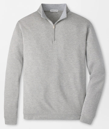Crown Comfort Pullover in Light Grey by Peter Millar
