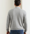 Crown Comfort Pullover in Light Grey by Peter Millar