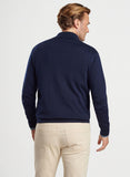 Autumn Crest Quarter-Zip in Navy by Peter Millar