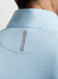 Stealth Performance Quarter-Zip in Blue Frost by Peter Millar