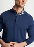 Stealth Performance Quarter-Zip in Navy by Peter Millar