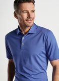 Hales Performance Jersey Polo in Sport Navy by Peter Millar
