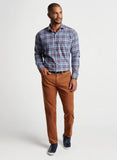 Superior Soft Corduroy Five-Pocket Pant in Cognac by Peter Millar