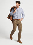 Superior Soft Corduroy Five-Pocket Pant in Khaki by Peter Millar