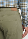 Ultimate Sateen Five-Pocket Pant in Military by Peter Millar