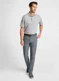 Brevard Performance Flannel Five-Pocket Pant in Charcoal by Peter Millar