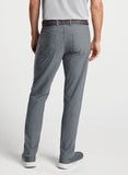 Brevard Performance Flannel Five-Pocket Pant in Charcoal by Peter Millar