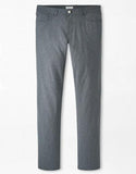 Brevard Performance Flannel Five-Pocket Pant in Charcoal by Peter Millar