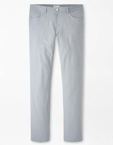 Brevard Performance Flannel Five-Pocket Pant in Gale Grey by Peter Millar