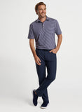 Brevard Performance Flannel Five-Pocket Pant in Navy by Peter Millar