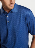 Take A Chance Performance Jersey Polo in Sport Navy by Peter Millar