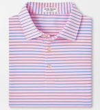 Drum Performance Jersey Polo in Palmer Pink by Peter Millar