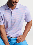 Drum Performance Jersey Polo in Petal Purple by Peter Millar