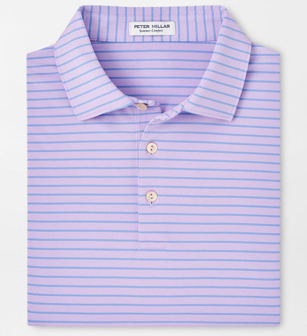 Drum Performance Jersey Polo in Petal Purple by Peter Millar