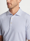 Drum Performance Jersey Polo in White by Peter Millar