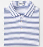 Drum Performance Jersey Polo in White by Peter Millar