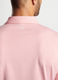 Jubilee Stripe Performance Polo in Grapefruit by Peter Millar