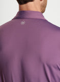 Jubilee Stripe Performance Polo in Pomegranate by Peter Millar