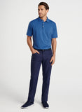 Jubilee Stripe Performance Polo in Sport Navy by Peter Millar