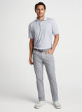 Daybreak Performance Jersey Polo in White/Astral Blue by Peter Millar