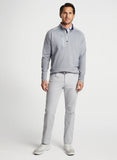 Verge Performance Quarter-Zip in Gale Grey by Peter Millar