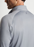 Verge Performance Quarter-Zip in Gale Grey by Peter Millar