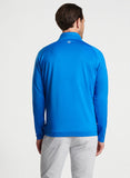 Verge Performance Quarter-Zip in Mako Blue by Peter Millar