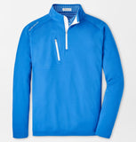 Verge Performance Quarter-Zip in Mako Blue by Peter Millar