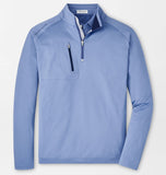 Verge Performance Quarter-Zip in Velvet Plum by Peter Millar